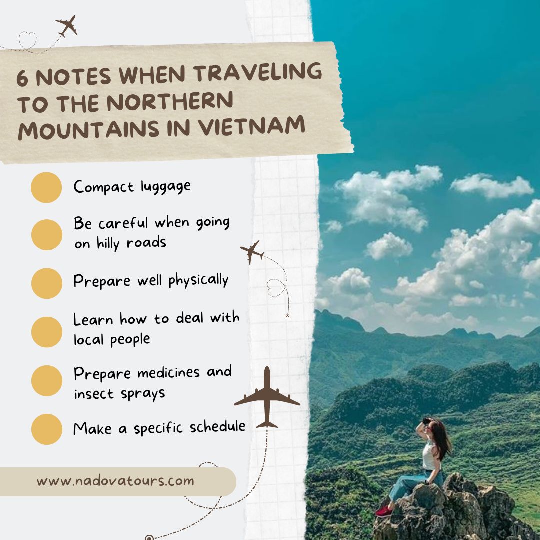 6 notes when traveling to the Northern Mountains in Vietnam/Notes when traveling to the Northern Mountains in Vietnam